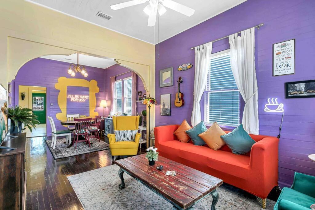 Friends Airbnb Themed 2Bed 2Bath Walkable To All Of Ybor Tampa Kültér fotó