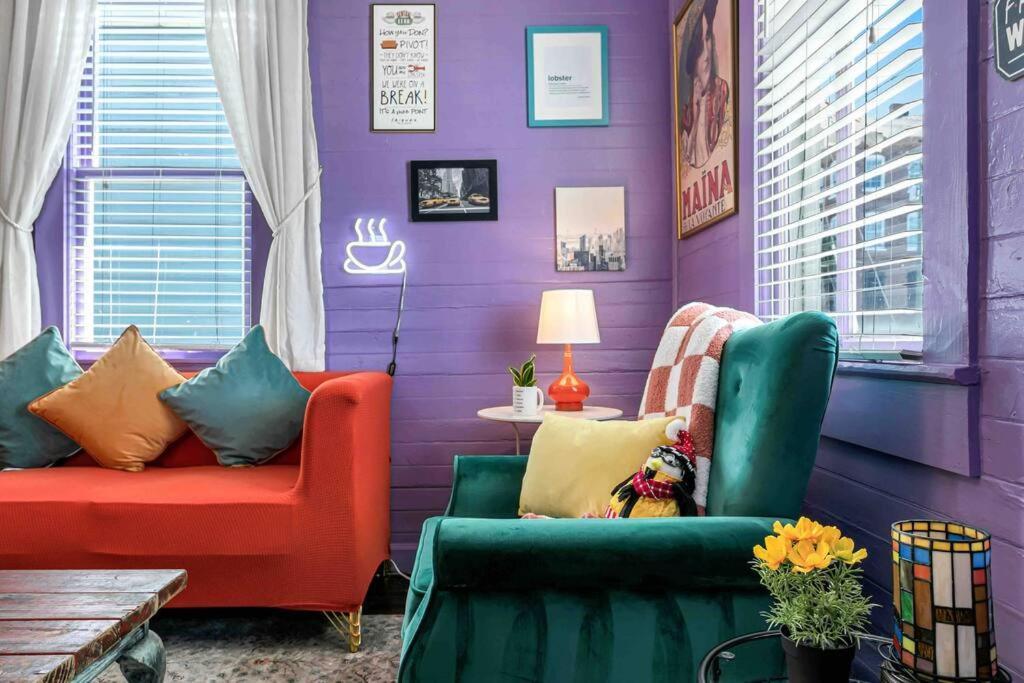 Friends Airbnb Themed 2Bed 2Bath Walkable To All Of Ybor Tampa Kültér fotó